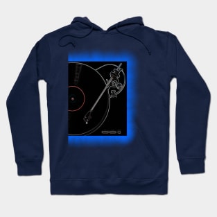 DJ Record player design Hoodie